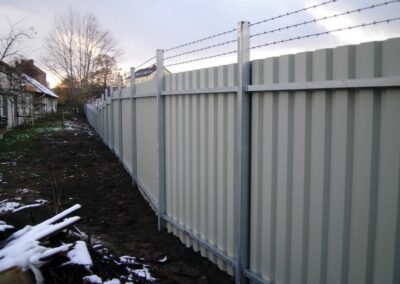 Zaun Landwirtschaft aus Stahlpaneelen