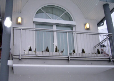 Edelstahl-Geländer EFH